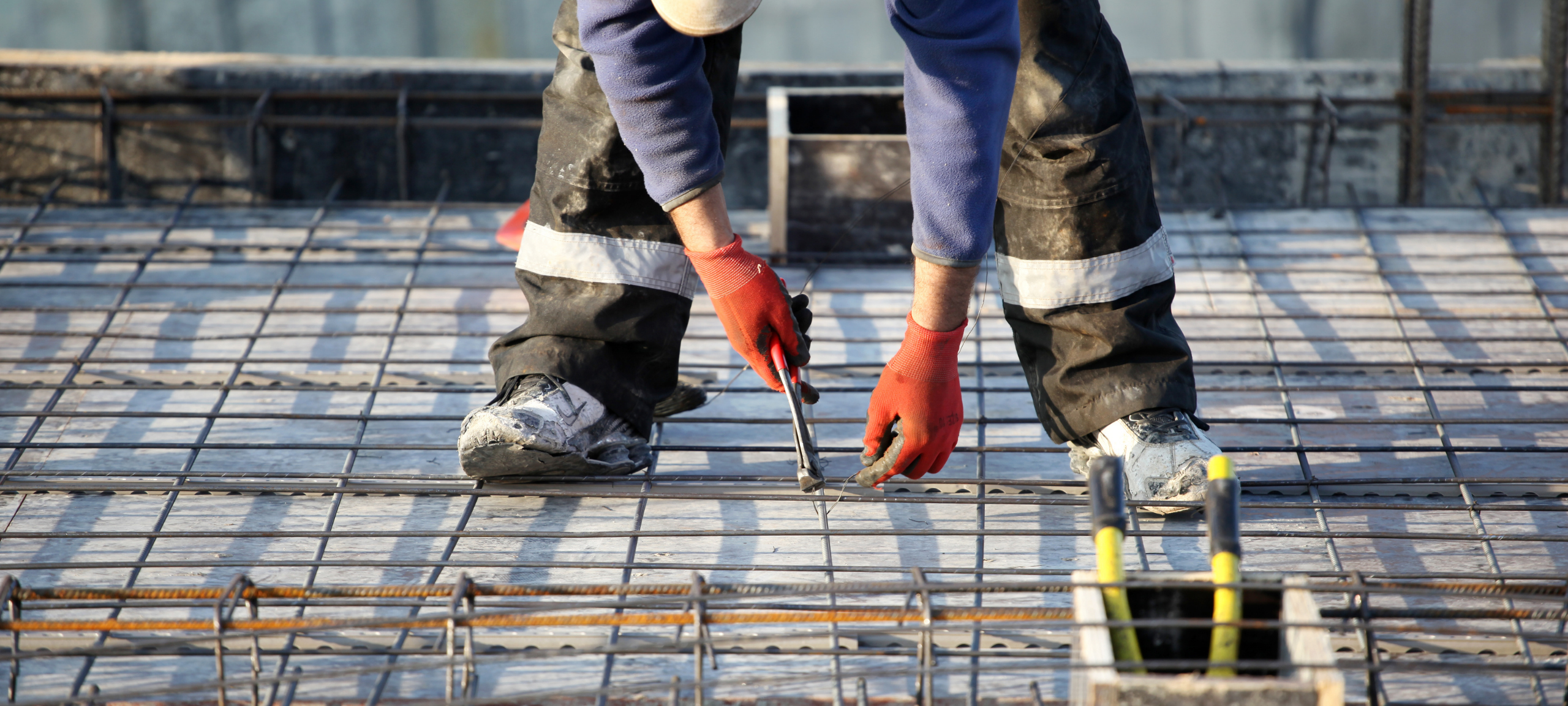 Modern construction project background